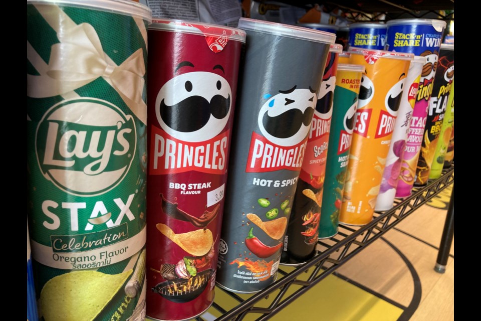 Oregano-flavoured Pringles? They've got them at Lucky's Exotic Bodega. 