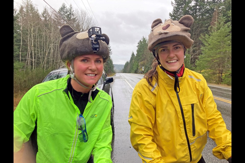 Sisters Chantal and Tessa Campbell helped raise more than $50,000 for brain health after their dad passed away this fall.