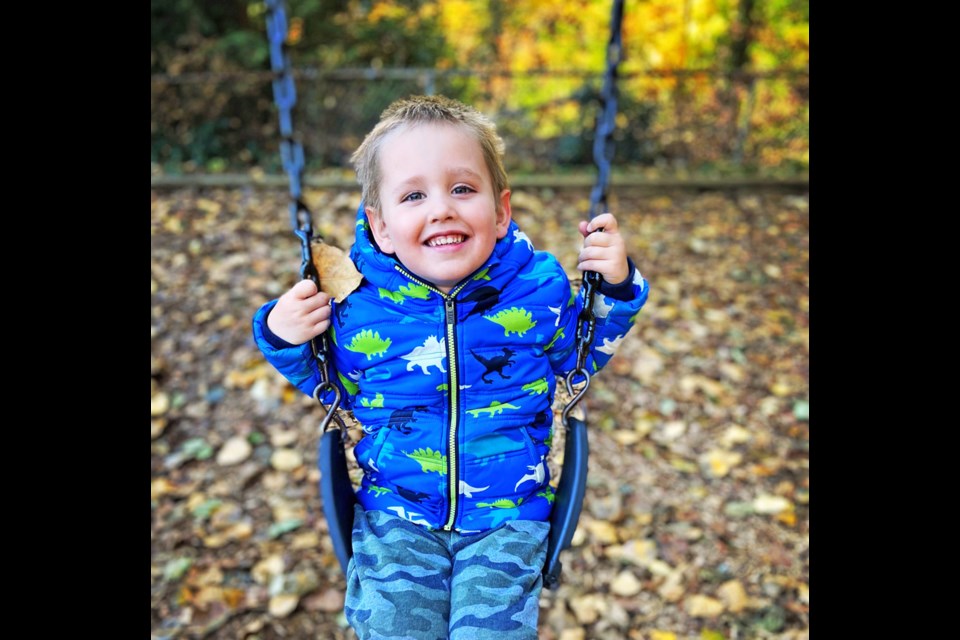 Lynn Valley youngster Steen Cowdell was diagnosed with autism when he was two years old. His family’s story will be shared in greater detail during the 55th annual Variety Show of Hearts telethon on Feb. 20. 
