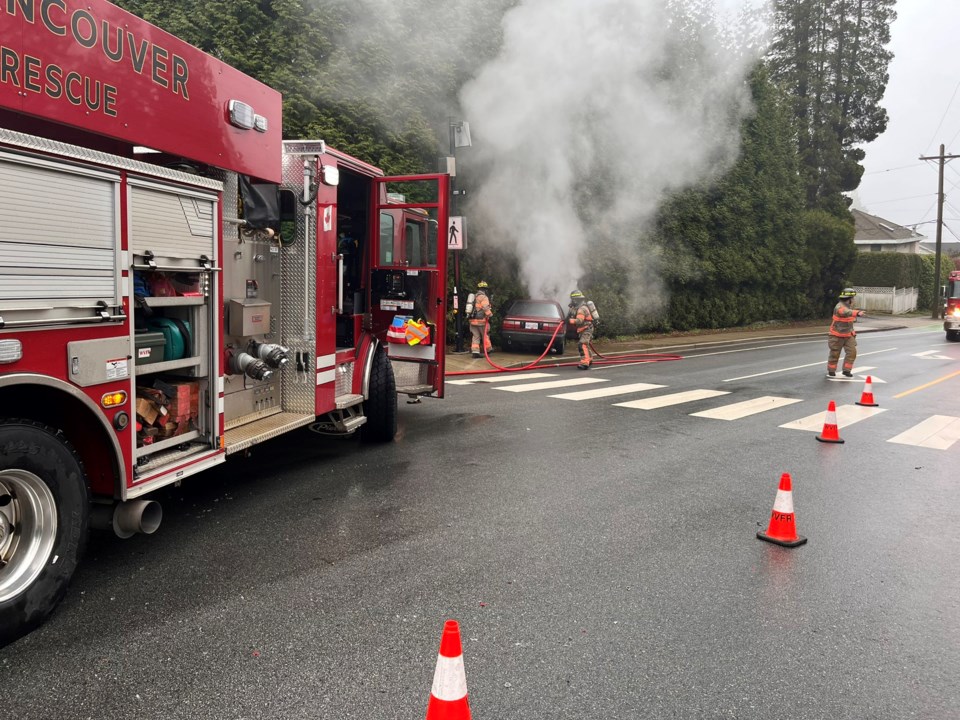 West Vancouver Car Accident