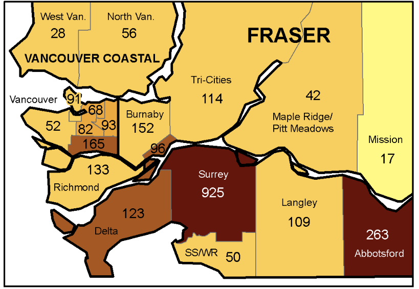 Covid map LM Jan9