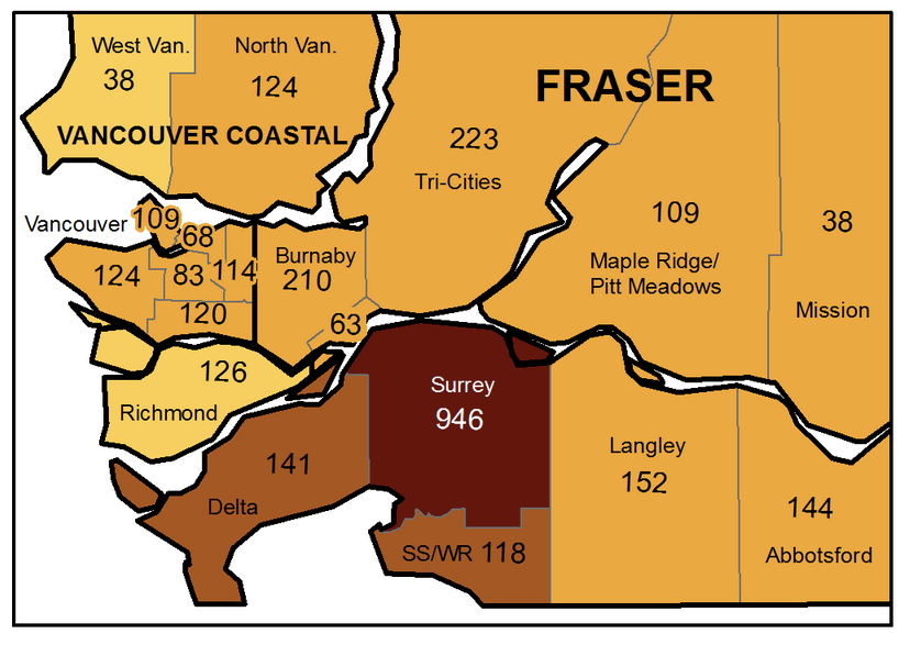 Covid map LM March20