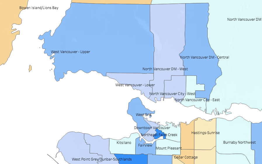 Positivity rates North Shore June14