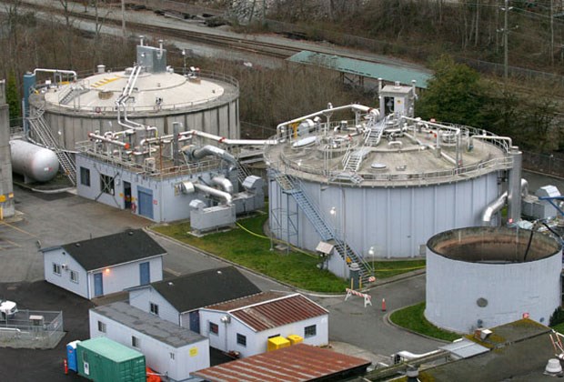 Wastewater from the Lions Gate sewage plant on the North Shore was one of the first where samples of the Omicron variant appeared, in December 2021.