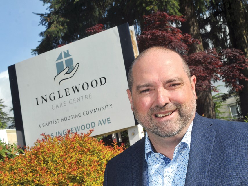 Baptist Housing president and CEO Marc Kinna has high hopes for the non-profit society's plan to redevelop Inglewood Care Centre into a "campus of care" for seniors.
