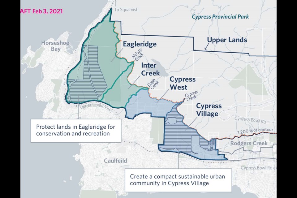 The District of West Vancouver voted unanimously Monday night to move into the third phase of the Upper Lands development proposal. The phased development proposes 3,700 residences slated for completion by 2045.