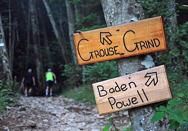 Grind and Baden Powell Sign