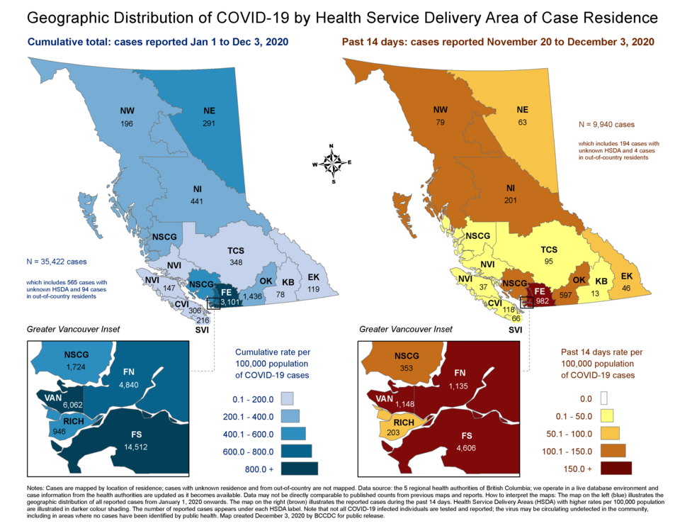 covid map Dec3