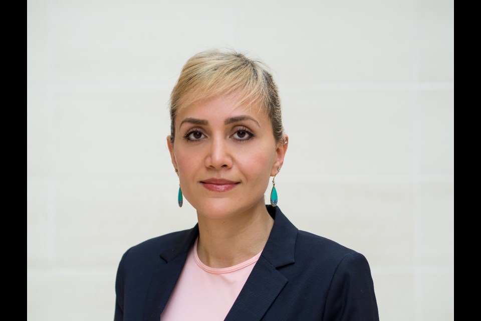 UBC researcher and assistant professor in UBC's School of Nursing Farinaz Havaei 