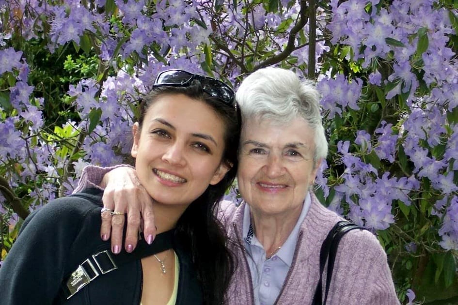 Annie Brown, pictured here with her granddaughter Kelly Gaba, was a spry independent North Vancouver senior until heat-related illness took her life.