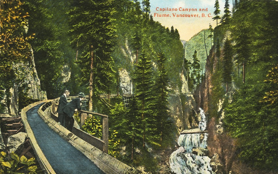 Capilano flume