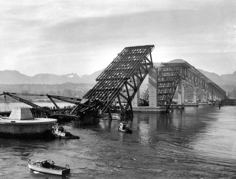 second narrows bridge collapse