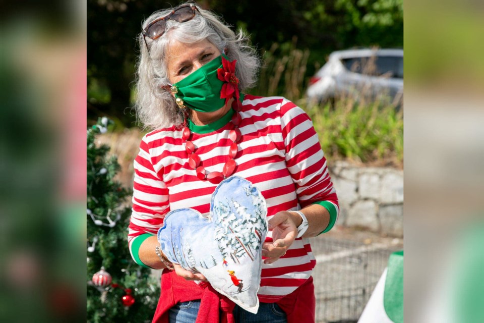 Alison Sawers is one of 400 volunteers who help bring the Family Services North Shore Christmas Bureau to life. 