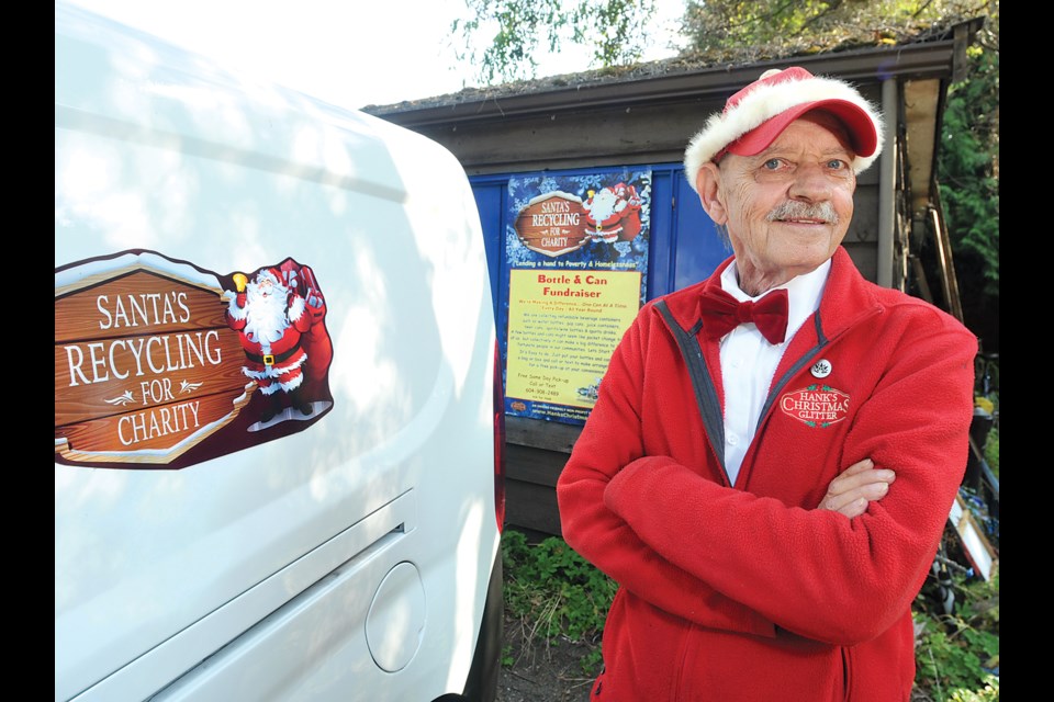 "Santa Hank" Brennan has retired from the charity he created turning bottle returns into gift cards for people in need. | Paul McGrath / North Shore News
