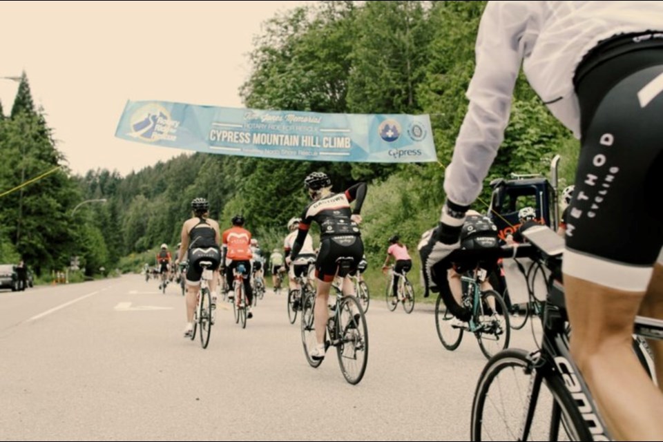 Cycling up cypress mountain deals