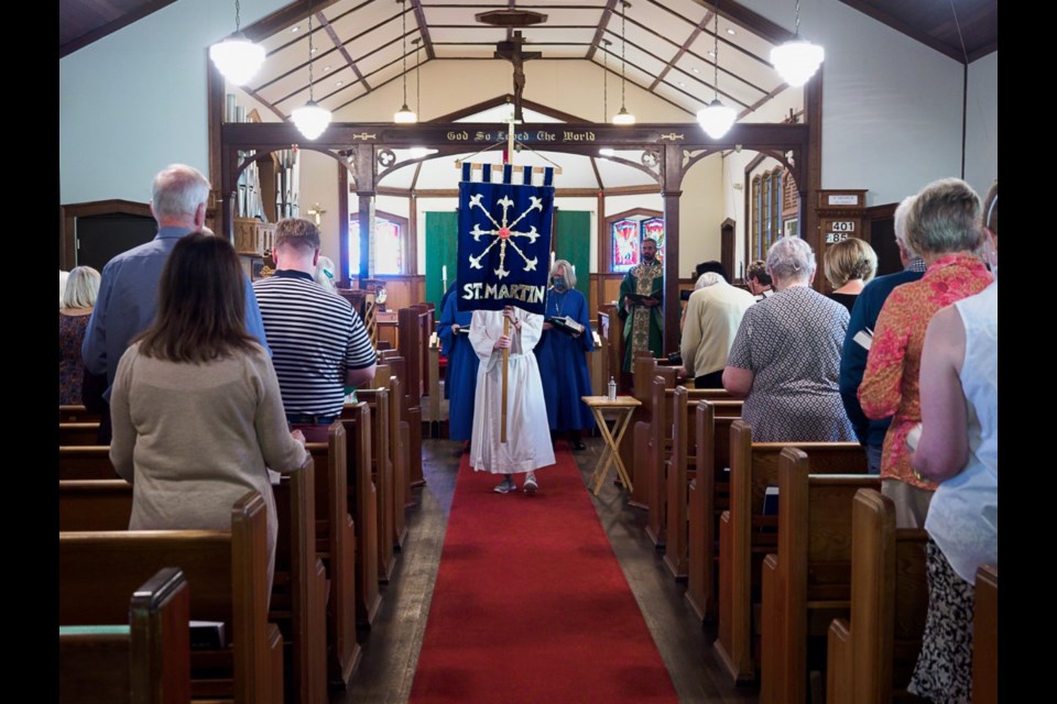 The St. Martin's Anglican Church held it's final service on Sunday, Sept. 25, 2022. 
