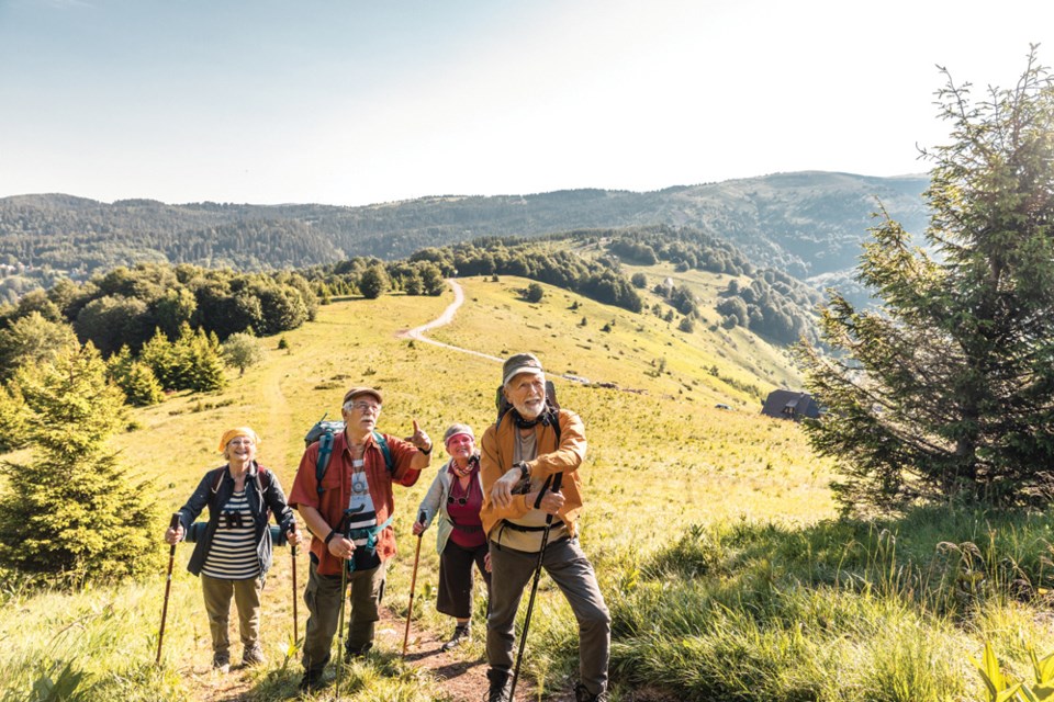 Seniors hike web - Getty Images