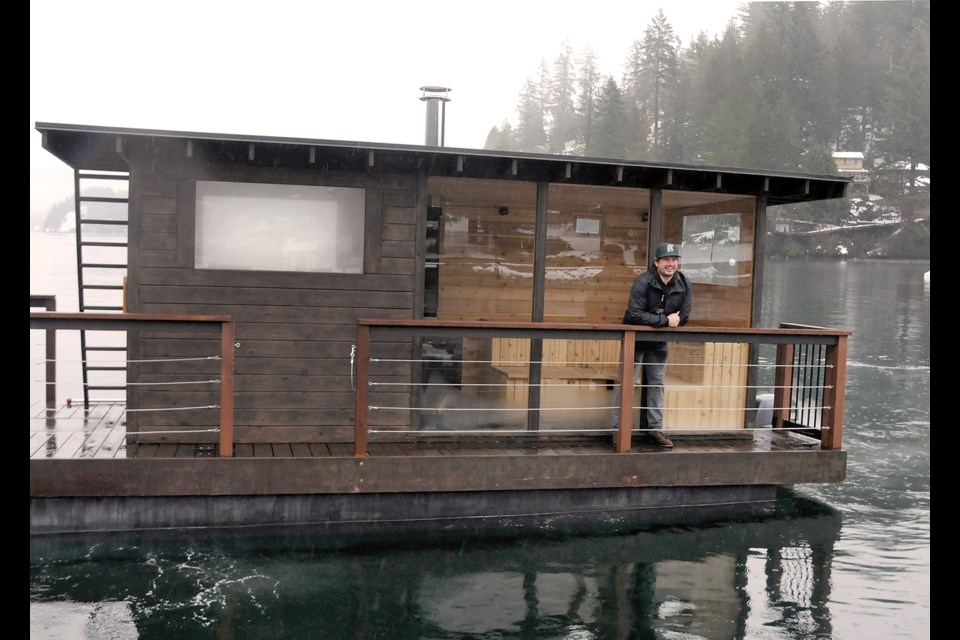 Sisu Swim Sauna was launched in December by fitness entrepreneur Nathan Morris and partner Robin Klassen. 