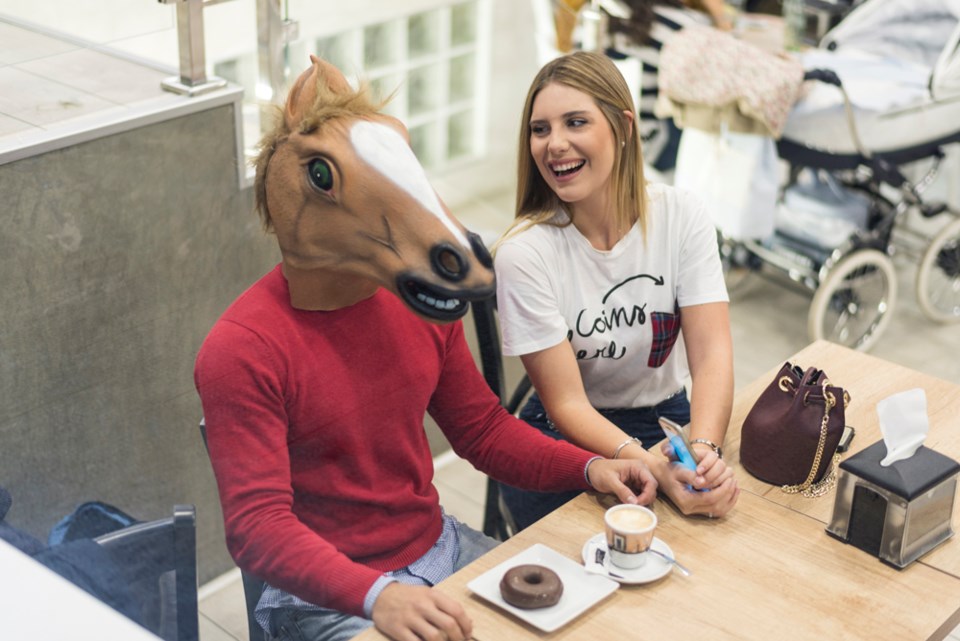 Horse on a date GettyImages-1159364704