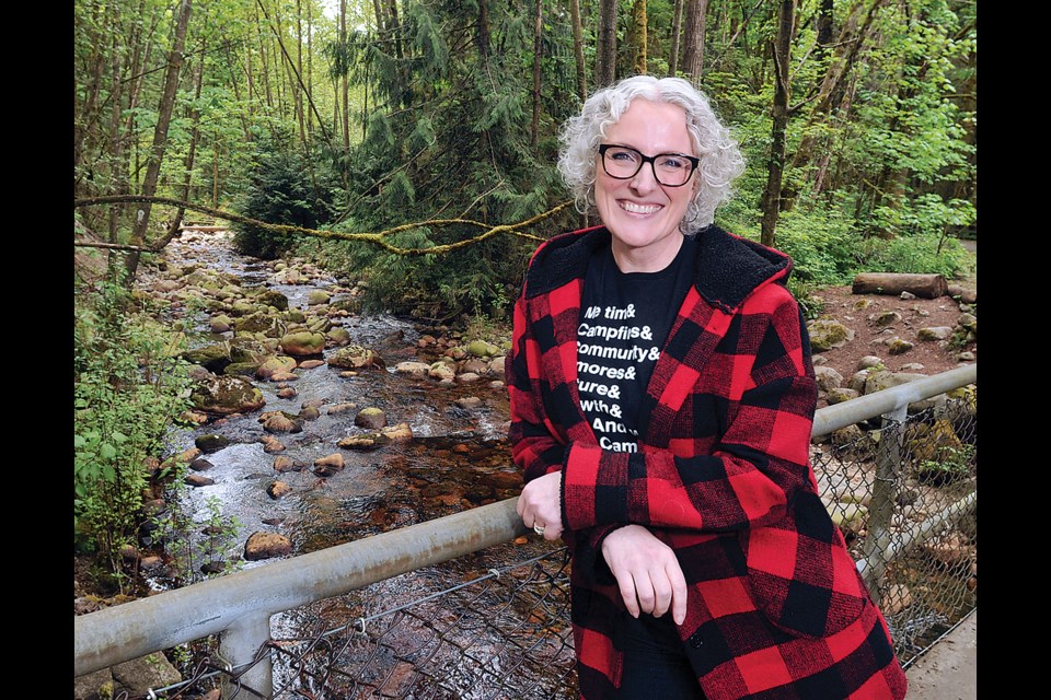 Gillian Behkne is the founder of Mom Camp, an annual weekend trip for moms to relax and have fun with other moms. | Paul McGrath / North Shore News