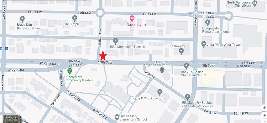 A map shows the approximate location of where police say the incident occurred.