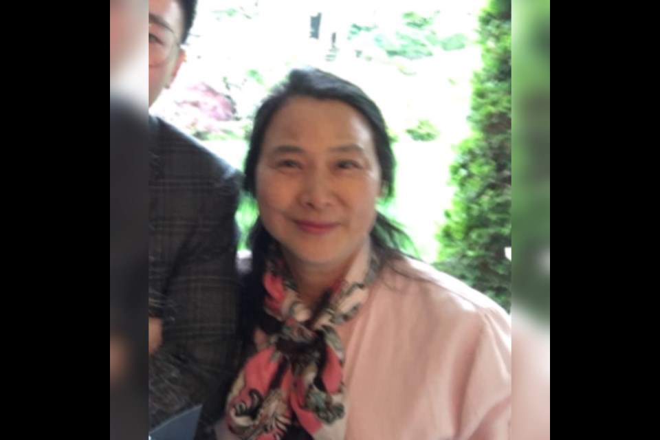 Xiao Hua "Christina" Jiang is missing from West Vancouver. Police are seeking help from the public in locating her.