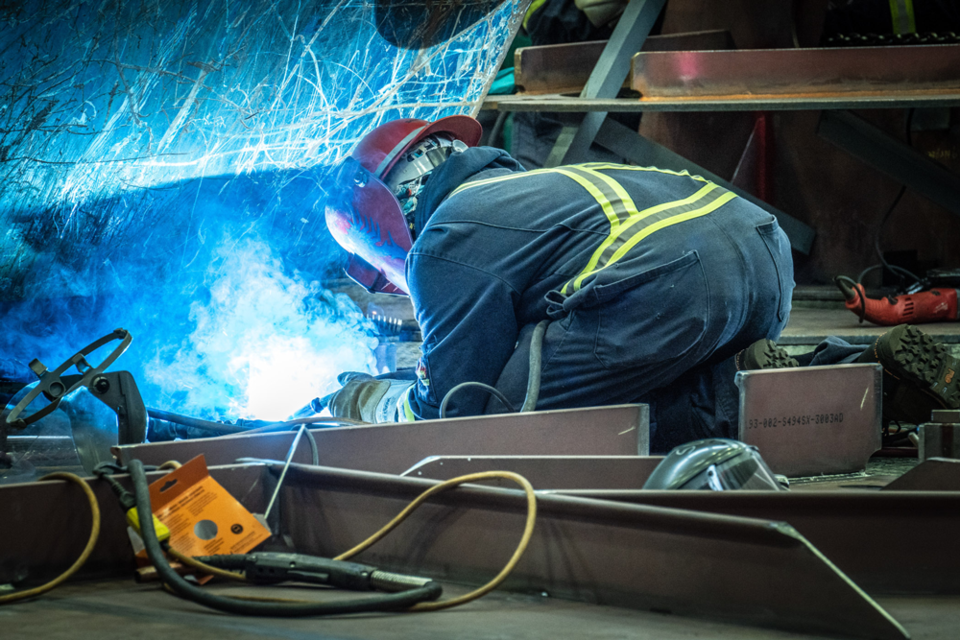 The union is currently recruiting welders, metal fabricators, and shipbuilders.