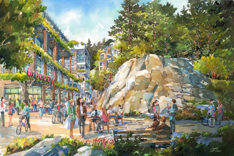 Cypress Village is envisioned as a vibrant and inclusive mountainside village.
