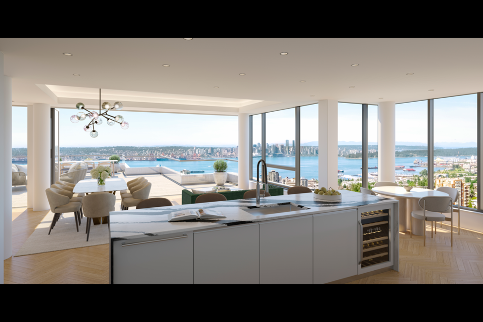 Millenium Central Lonsdale features chic interiors and innovative floor plans.