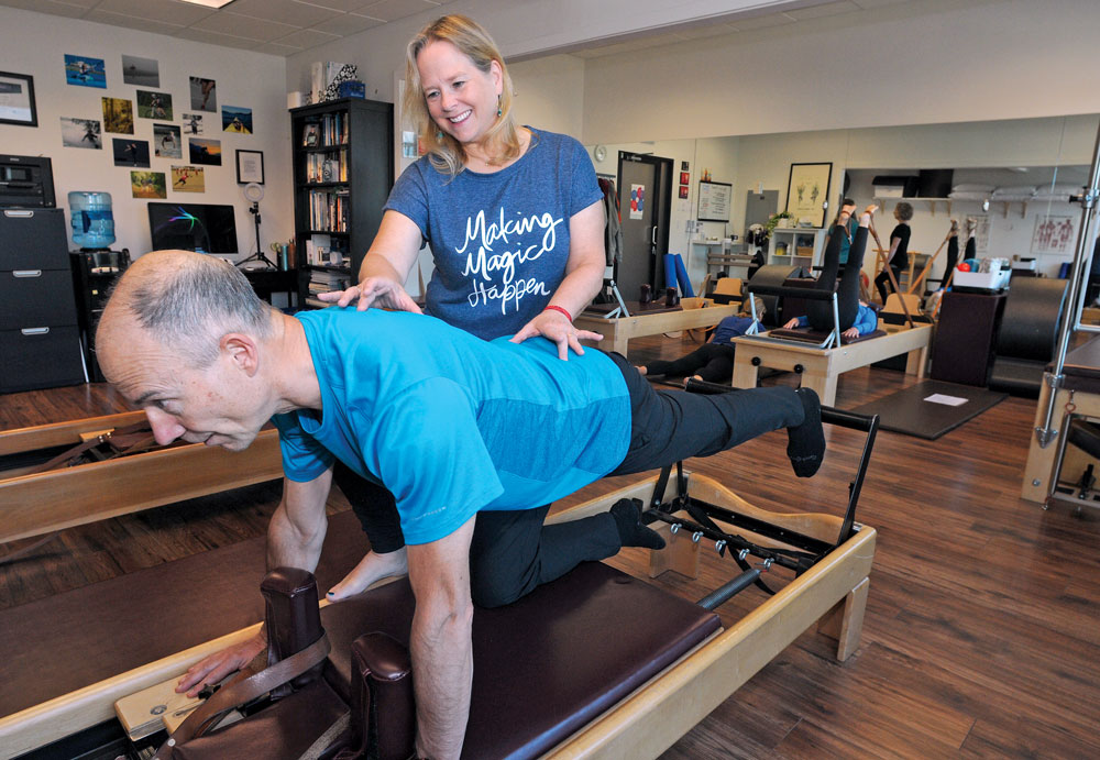 This pilates studio offers a tailored experience for all fitness
