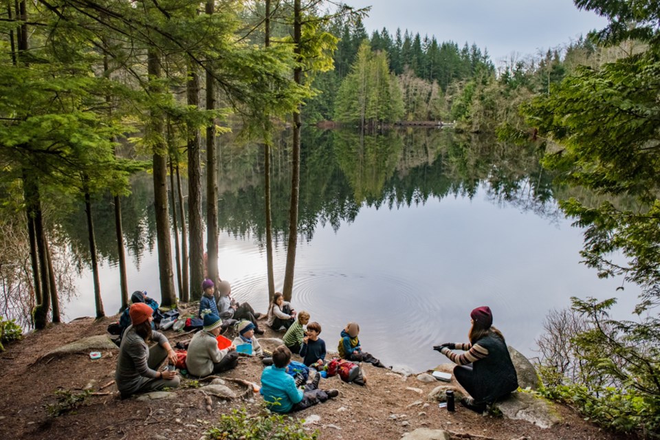 Soaring Eagle Nature School's full-time Forest Learners Program blends forest programming with academics for a well-rounded way to learn and be at school.