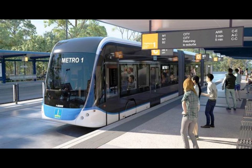 Brisbane's bus rapid transit line has been cited by TransLink as an example of what could be coming to Metro Vancouver. 