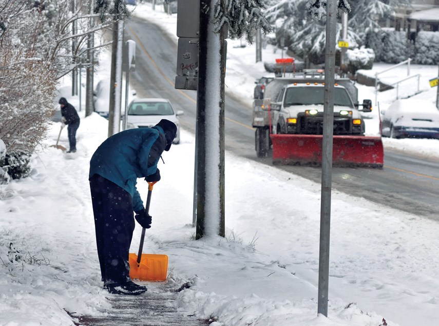 snow clearing North Van