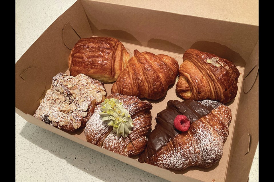 Angus T bakery, now open in Park Royal in West Vancouver, specializes in decadent croissants. | Andy Prest / North Shore News