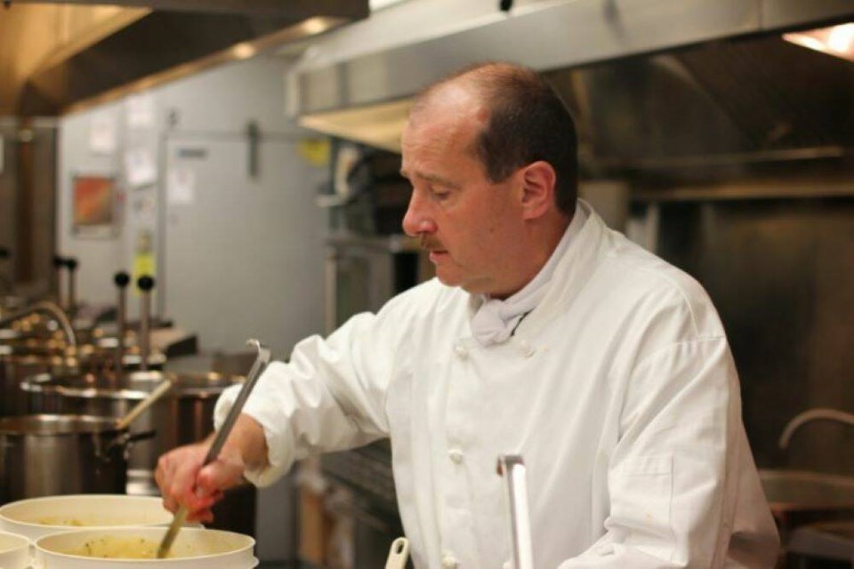 Formerly a professional chef cooking in international hotels, Ralf Dauns opened The Soup Meister in Lonsdale Quay Market nearly 27 years ago. | courtesy Renee Robertson 