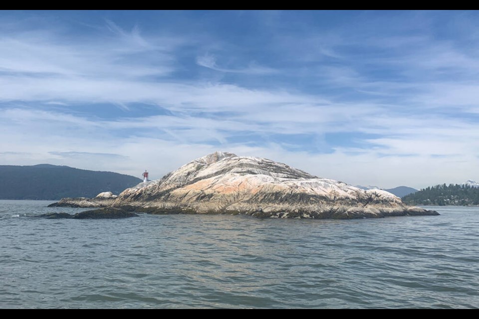 West Grebe Islet is home to dozens of species of birds and marine mammals in Howe Sound, just off West Vancouver's Lighthouse Park. | District of West Vancouver 