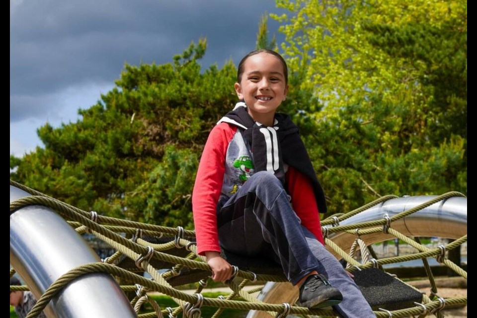 Lucas Jefferson attends land-based learning facility Capilano Littlest Ones. | Cara Jefferson