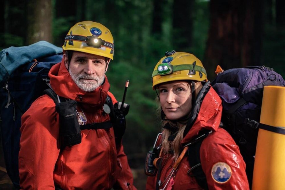 Dr. Alec Ritchie and registered nurse Kayla Brolly are the leaders of North Shore Rescue's advanced medical provider resource team. | NSR 