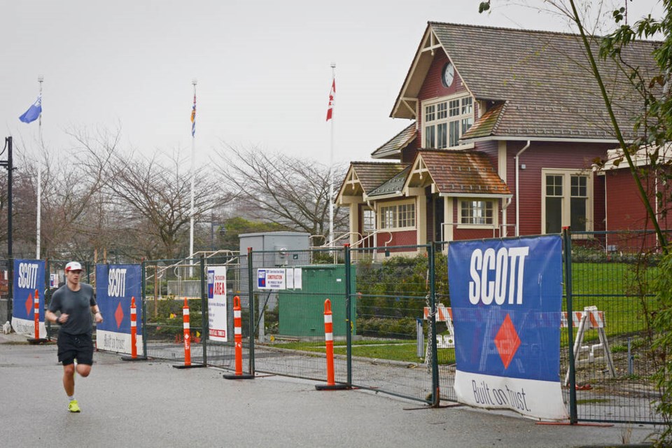 The District of West Vancouver hopes to open the restored heritage structure this winter. | Nick Laba / North Shore News 