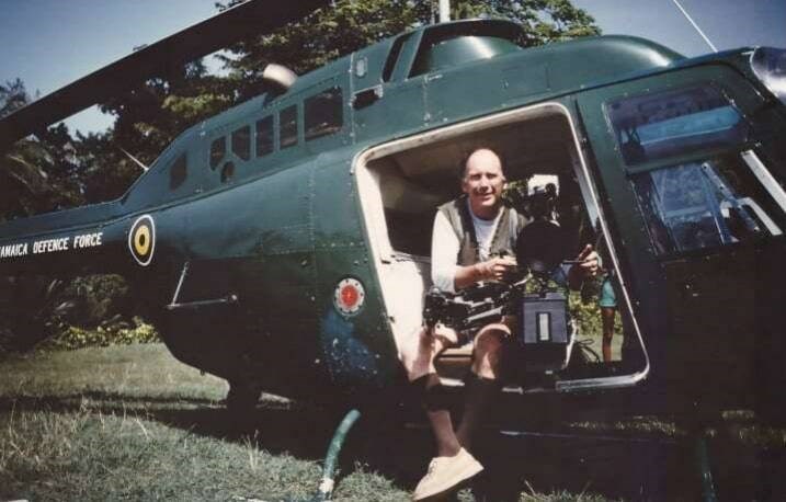 Canadian filmmaker Bob Crone on assignment in Jamaica. | Courtesy of Dave Crone 