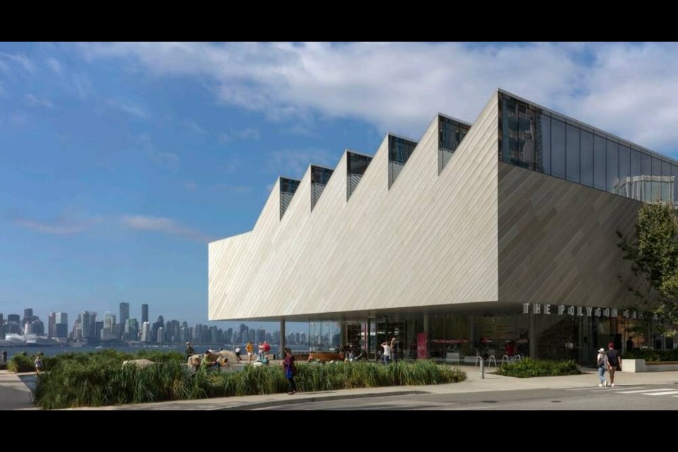 The Polygon was designed to have an adjacent public courtyard to activate the prominent space for community use. | Patkau Architects 