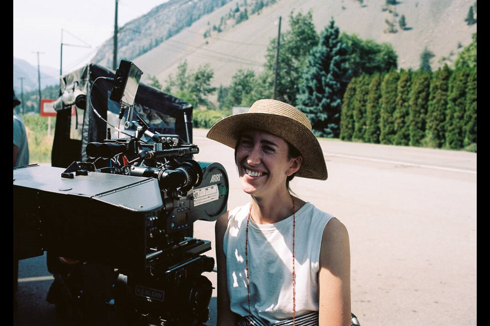 Director and writer Sophie Jarvis behind the camera on set in the summer of 2021. | Tyler Hagan 