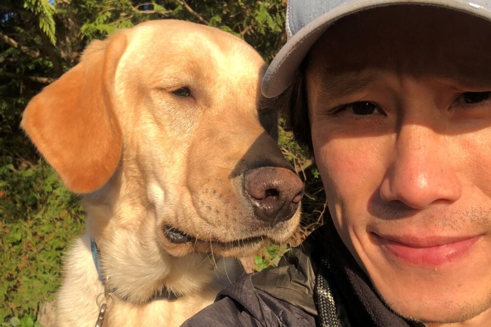Widow Lisa Park said Labrador retriever Loki was like a son to the couple, who helped her and husband Keen Lau get through two miscarriages. | Courtesy of Lisa Park
