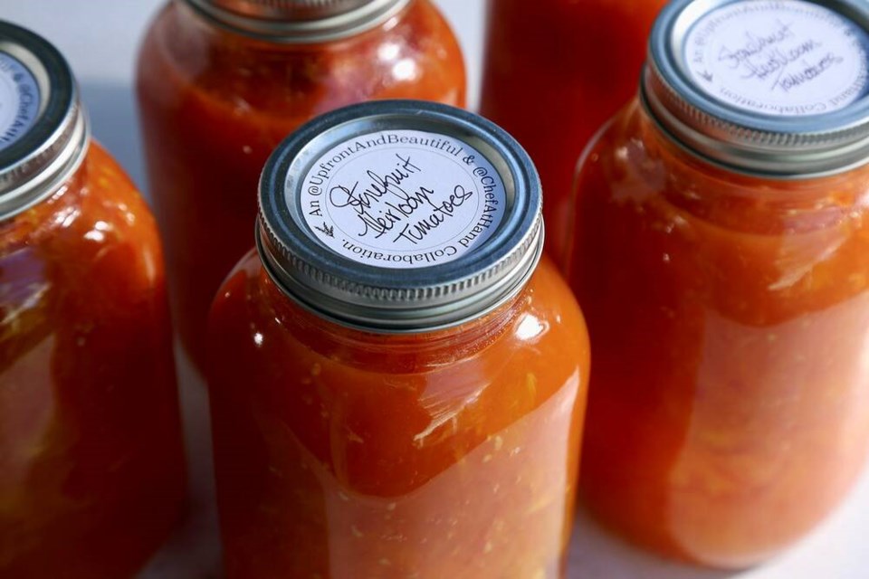 Small batch canning homegrown tomatoes saves more time than it takes. | Laura Marie Neubert 