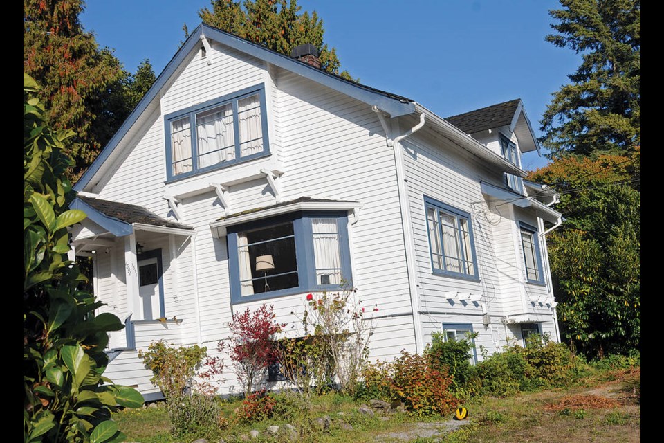 Owners of the Clegg House in West Vancouver are applying for a proposed heritage revitalization agreement. | Paul McGrath / North Shore News 