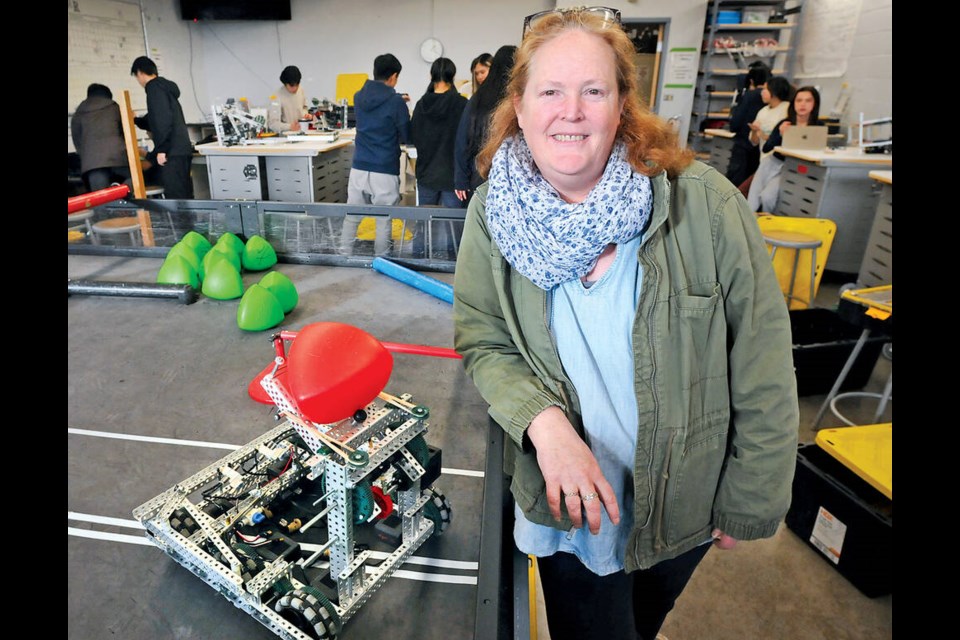 West Vancouver teacher Cari Wilson received the Prime Minister’s award for teaching excellence for her work on digital literacy and promoting girls in STEM. | Paul McGrath / North Shore News 
