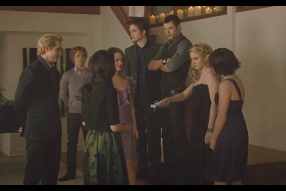 A scene in the New Moon movie from the Twilight series features a West Vancouver home that is now available to rent. | YouTube 