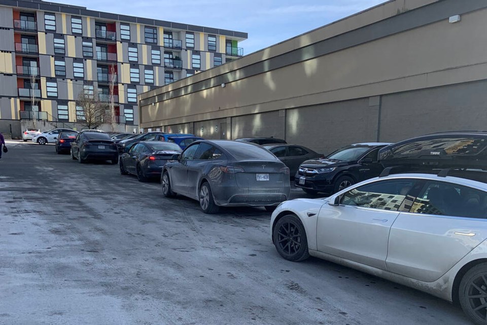 web1_teslas-traffic-jam-north-vancouver-parking-lot