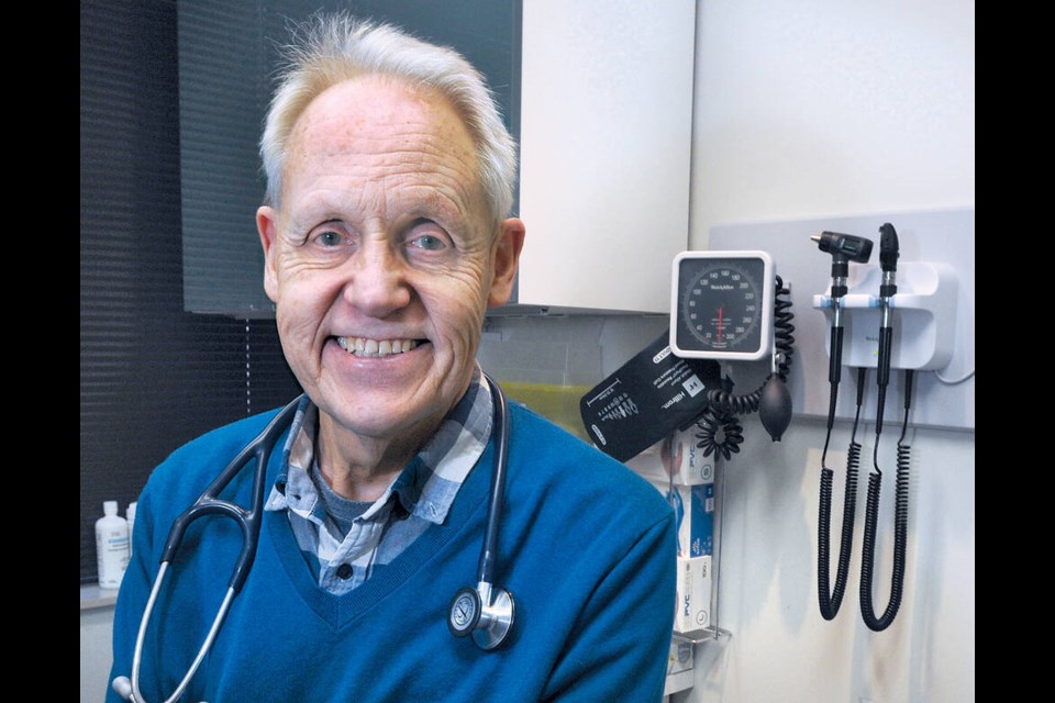 West Vancouver family practitioner Dr. Dean Brown says the shortage of primary care doctors on the North Shore is slowly getting better. | Paul McGrath / North Shore News 