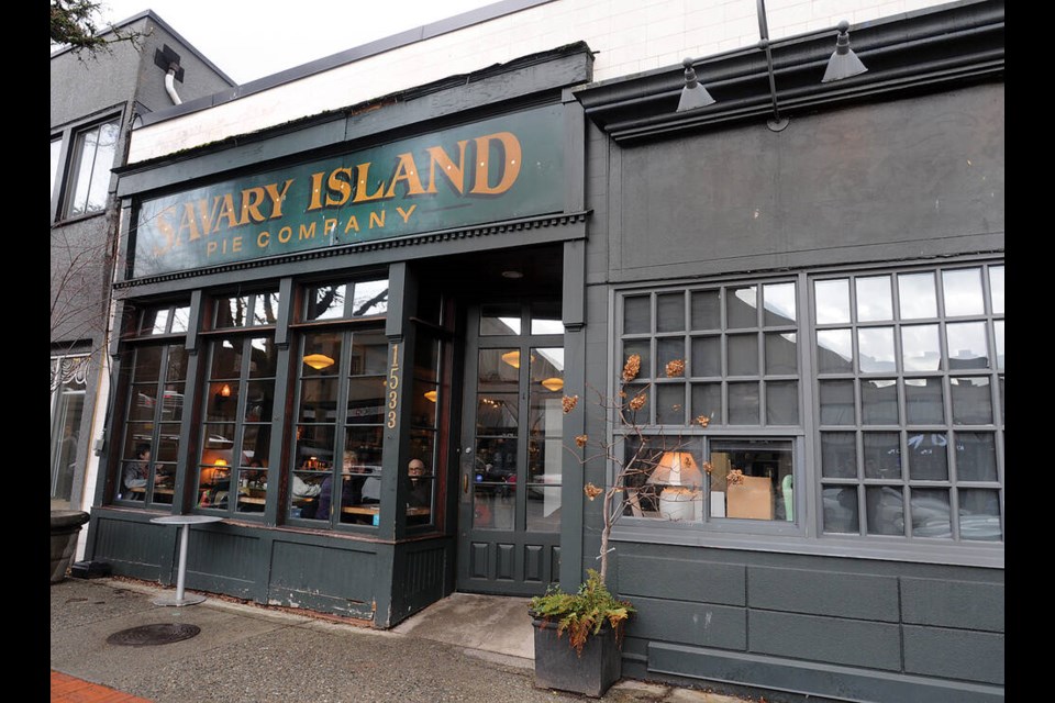 Savary Island Pie Company has been serving baked goods in West Vancouver for more than 30 years. | Paul McGrath / North Shore News 
